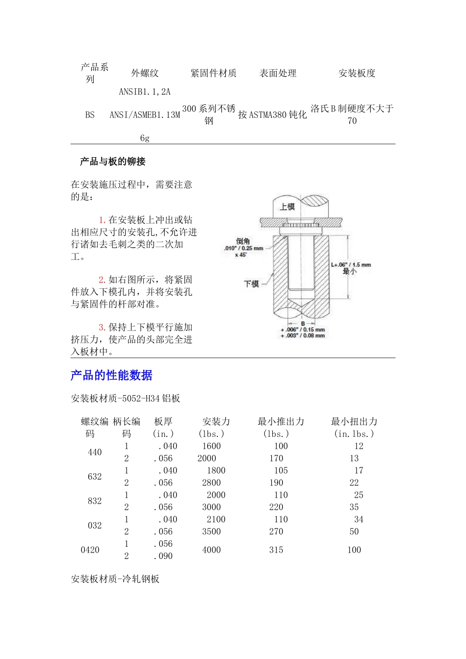 压铆螺母柱PEM标准_第3页