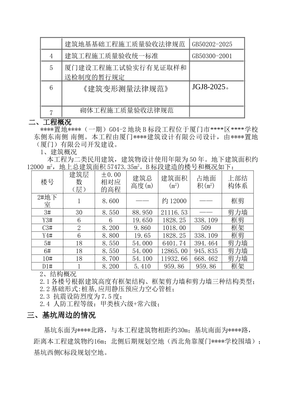 厦门某住宅项目土方施工方案_第3页