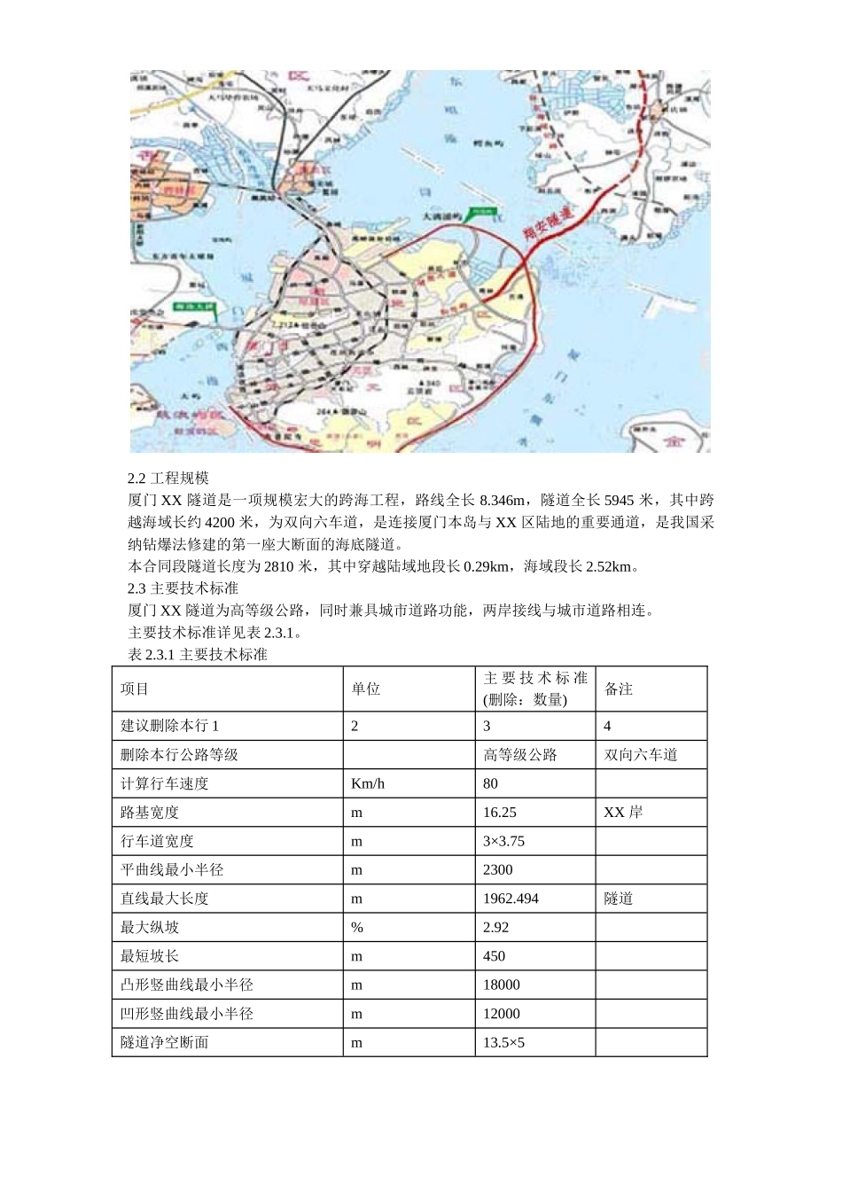 厦门海底隧道施工组织设计方案_第3页