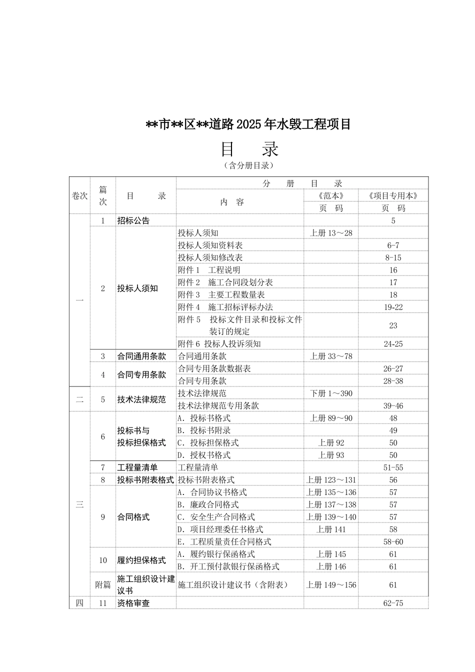 县乡道路2025年水毁工程项目施工招标文件_第3页