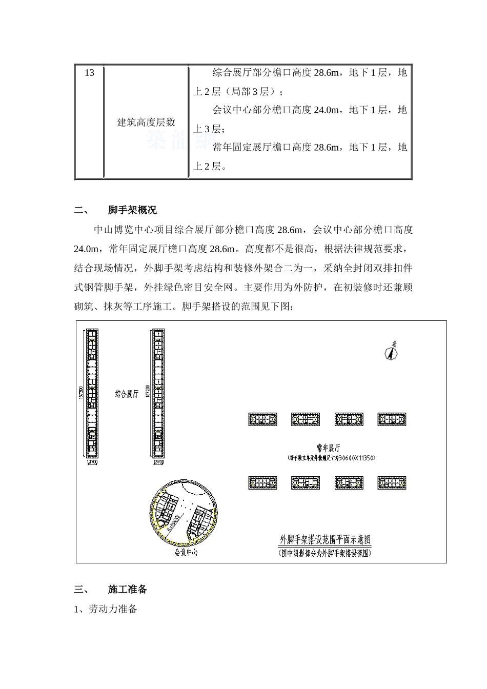 双排落地式脚手架施工方案_第2页