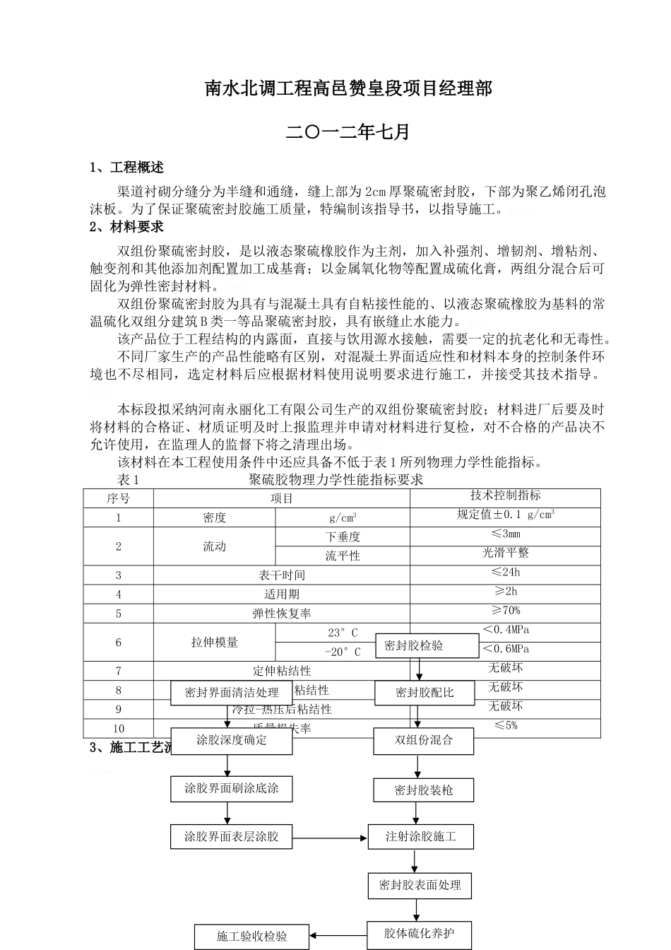 双组份聚硫密封胶施工作业指导书_第2页