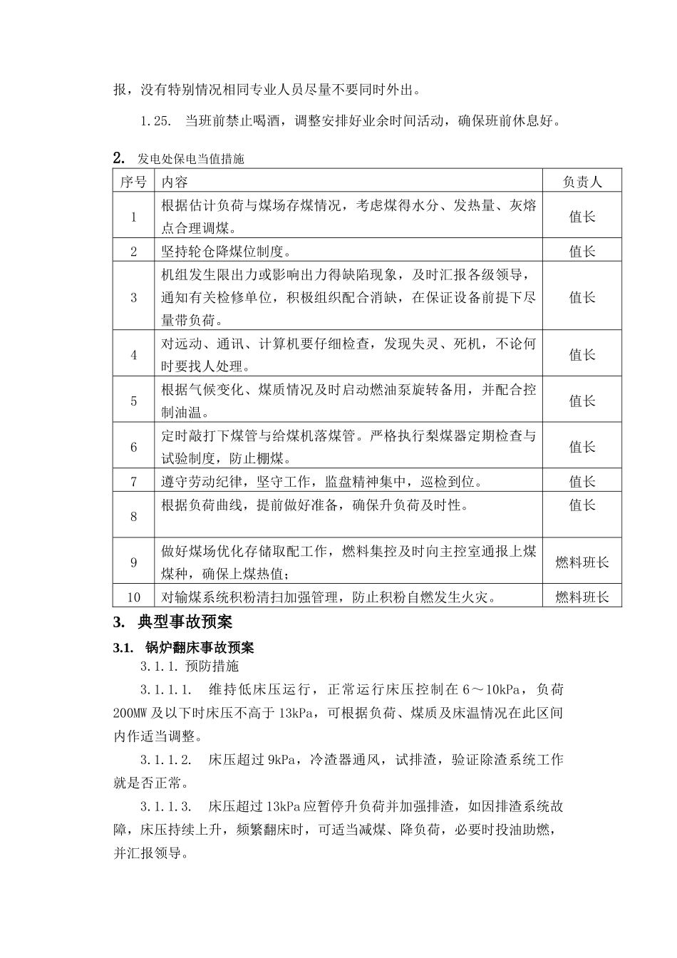 发电处春节保电措施_第3页