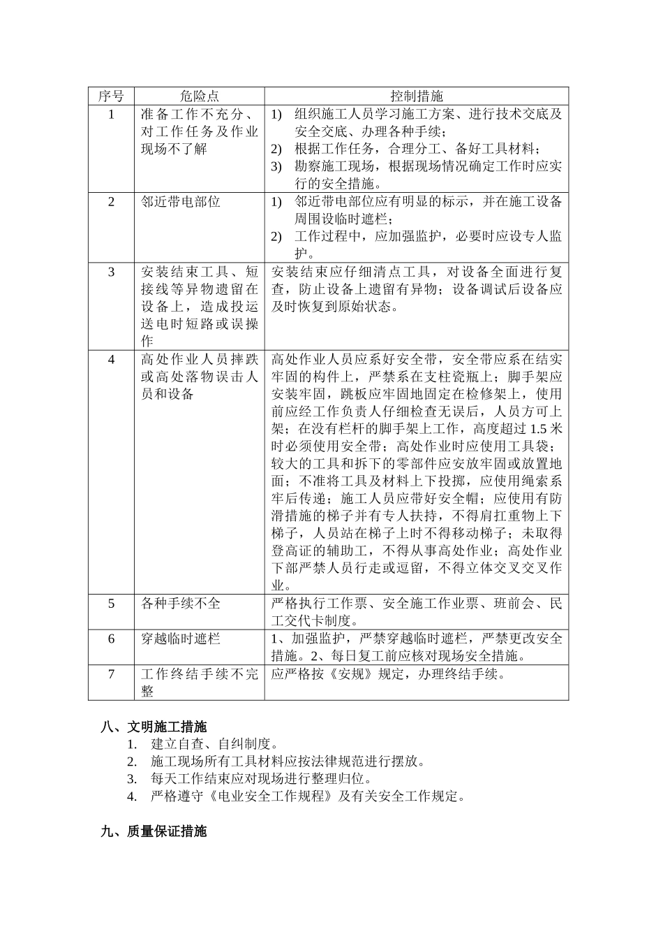 变电站10KV线路工程施工方案_第3页