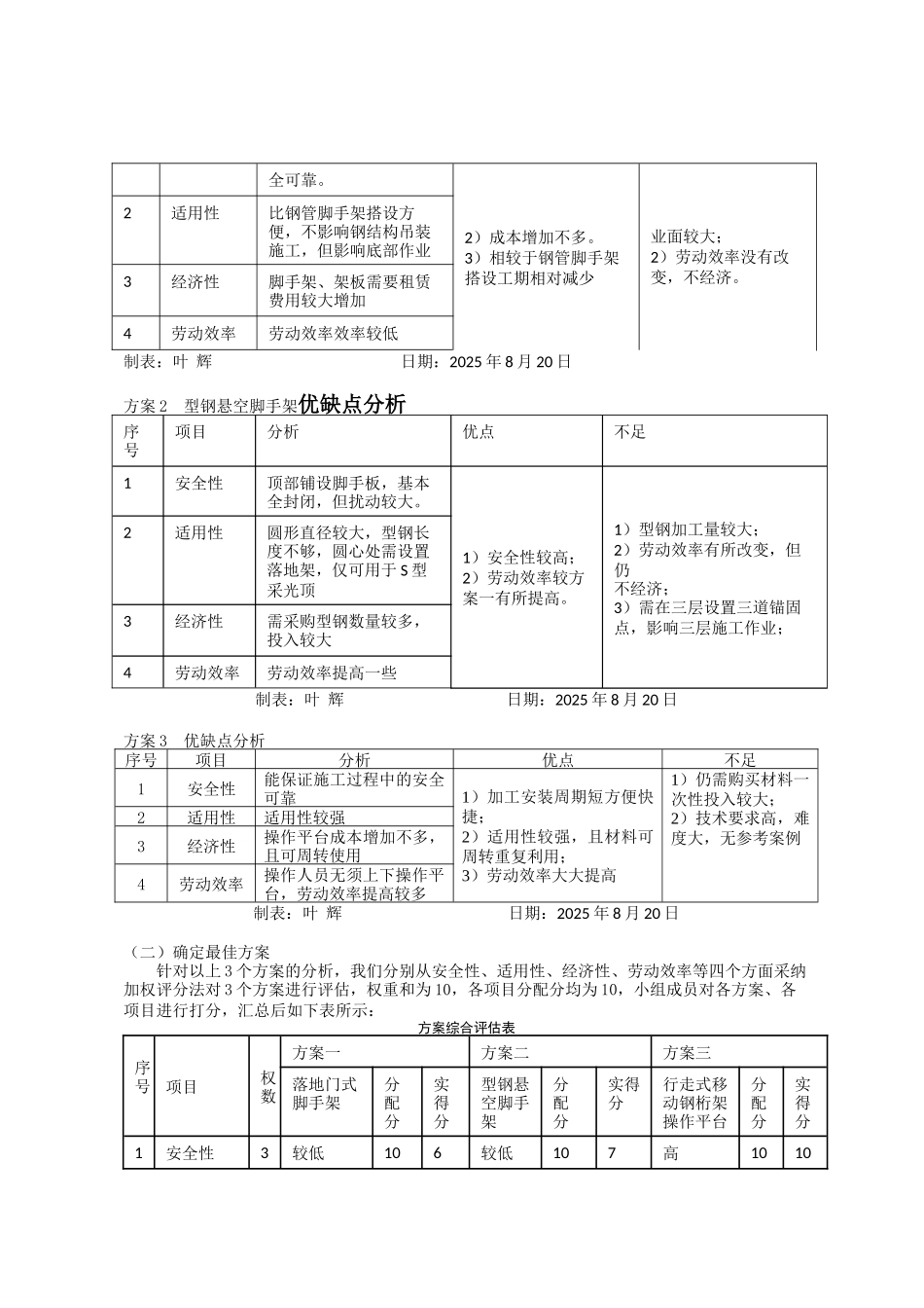 可行走式钢桁架移动操作平台_第3页