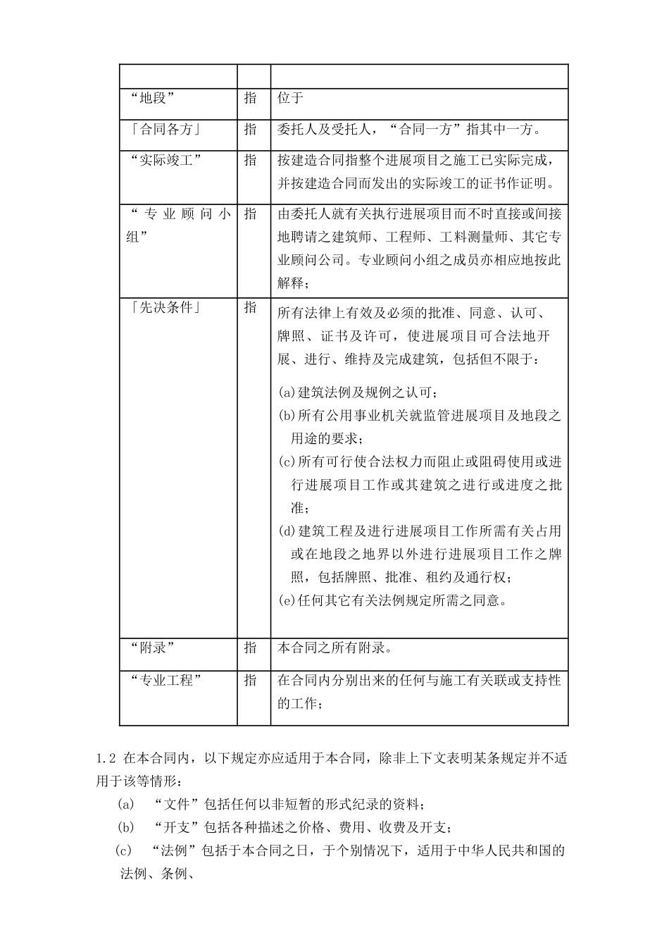 合同条款及其补充协议_第2页