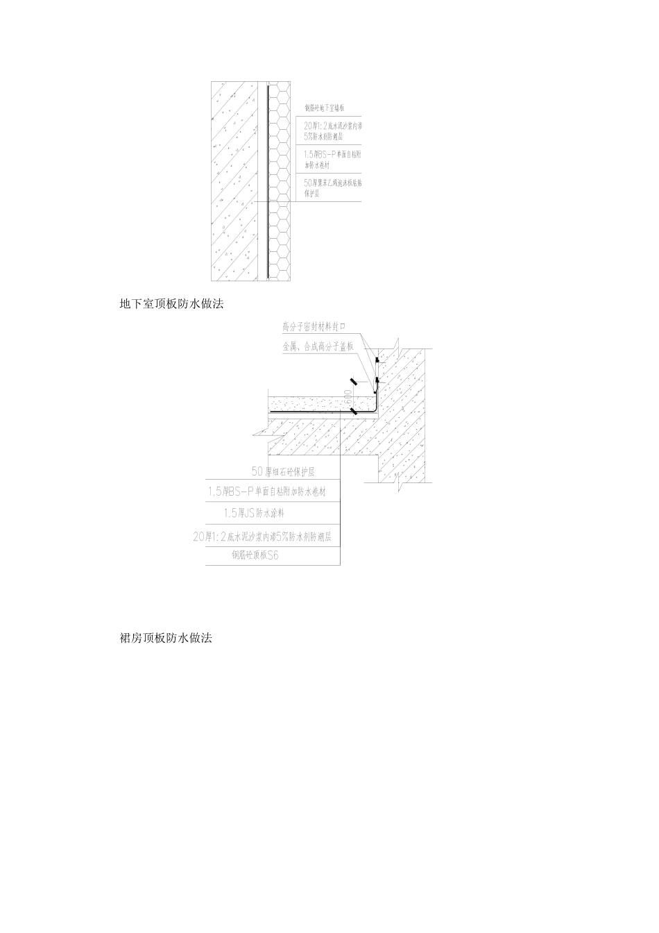 合成高分子单面自粘防水卷材施工工艺_第3页