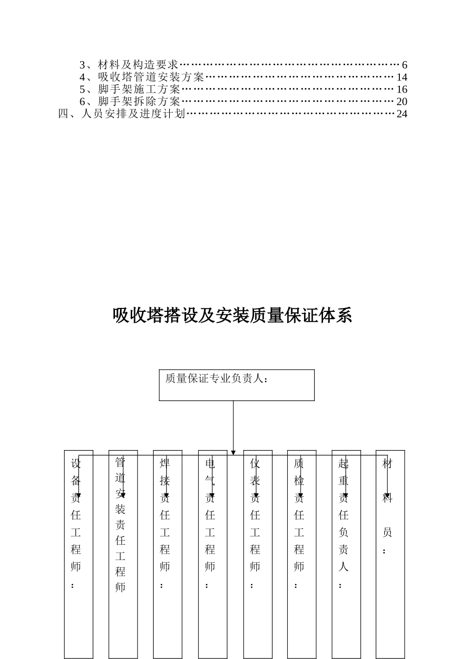 吸收塔脚手架搭设方案_第2页