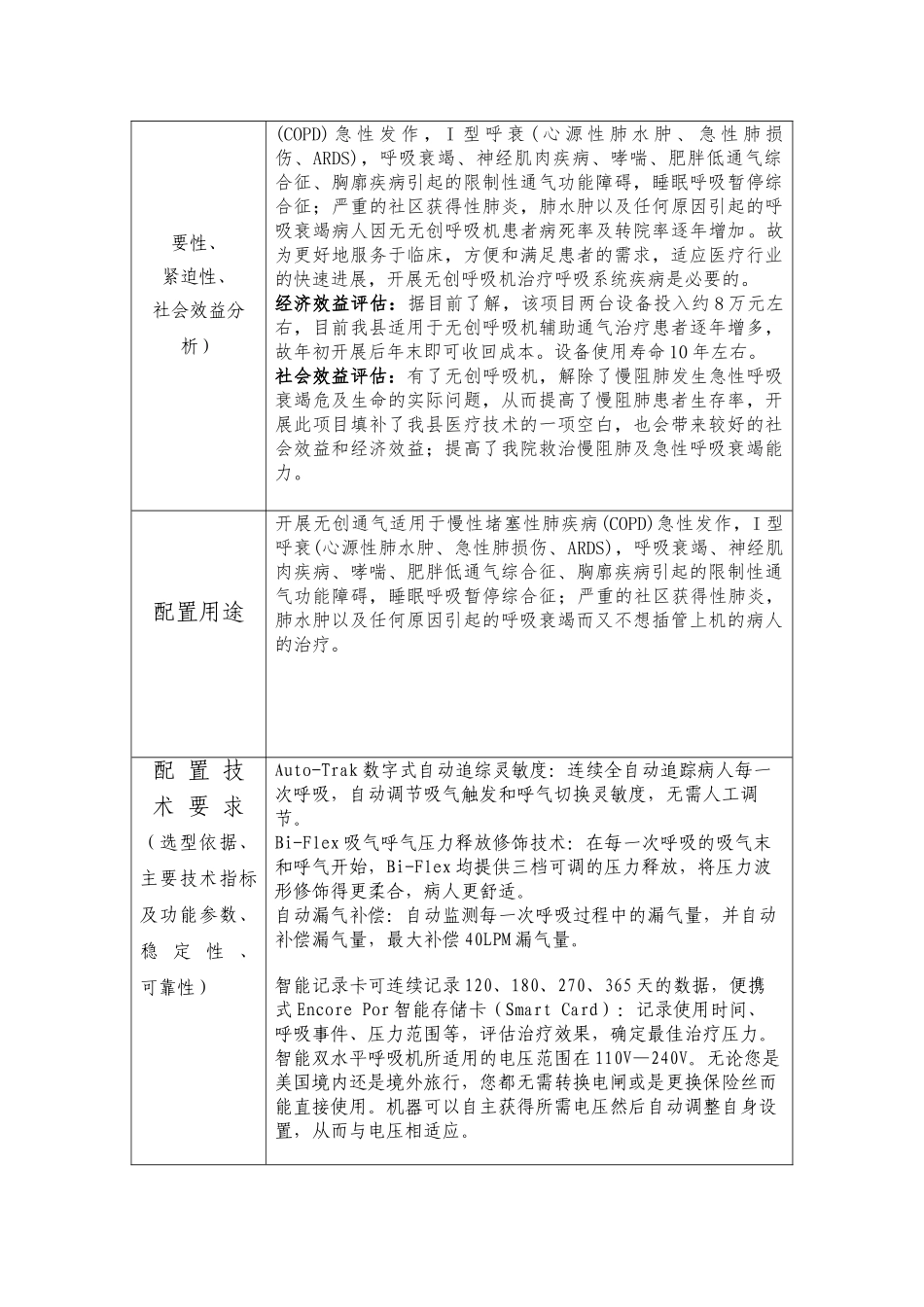 呼吸机购置报告_第2页