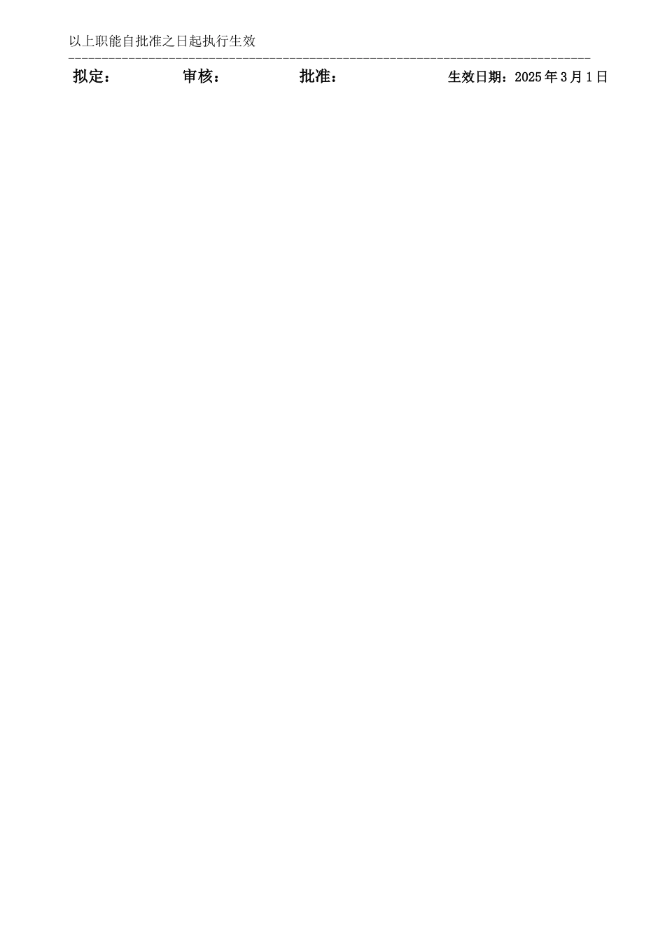 品管部经理职务说明书_第3页