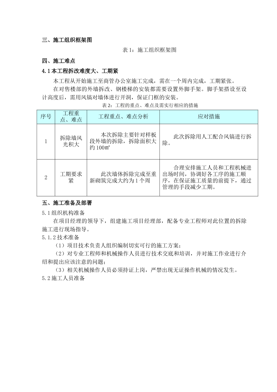 售楼部商管房拆改及装修施工方案_第3页