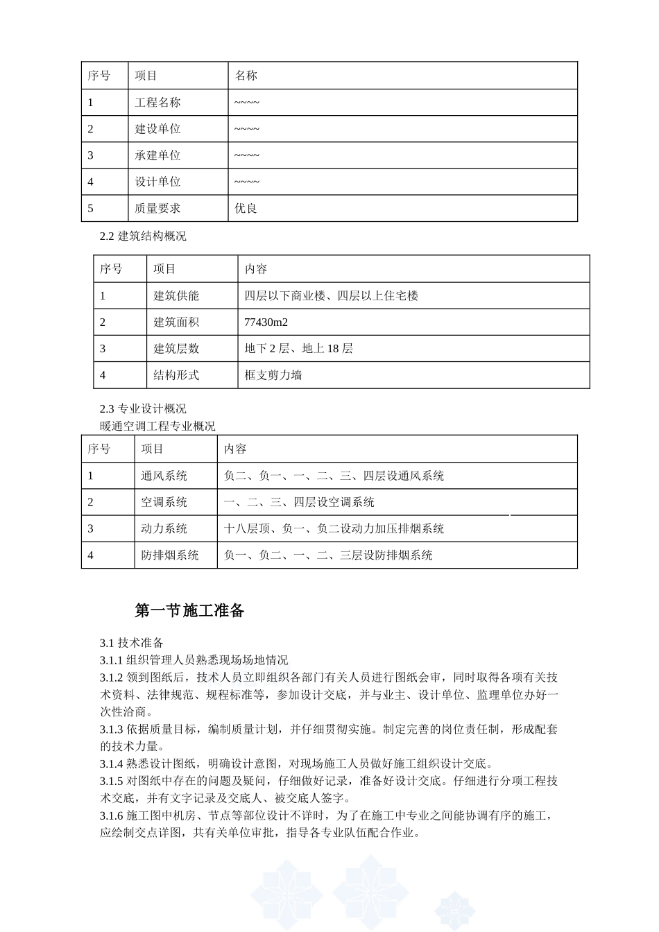 商业住宅楼通风空调安装施工方案_第3页