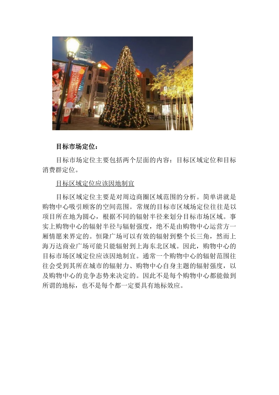 商业地产购物中心项目定位策略_第2页