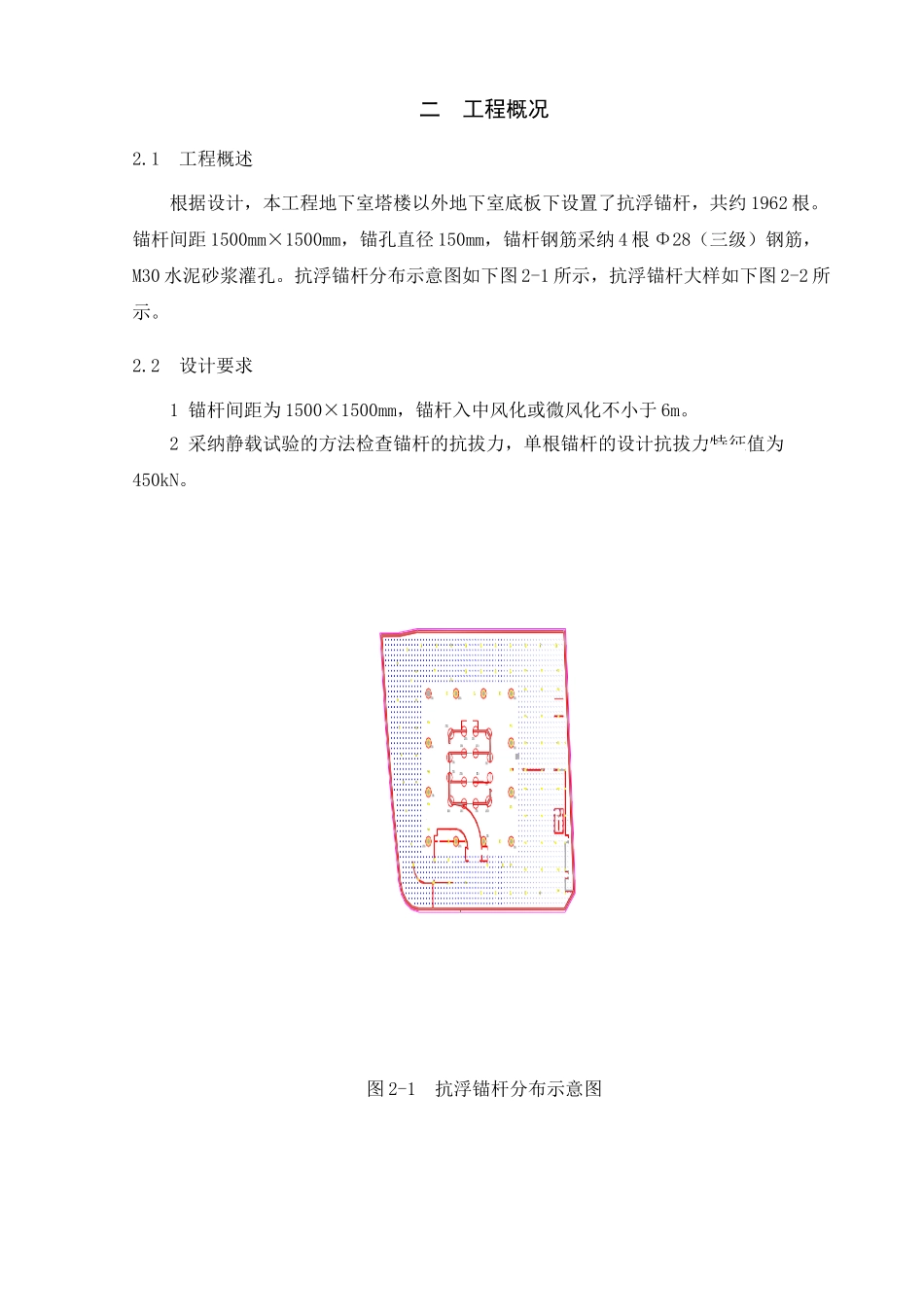 商业广场深基坑抗浮锚杆施工方案_第3页