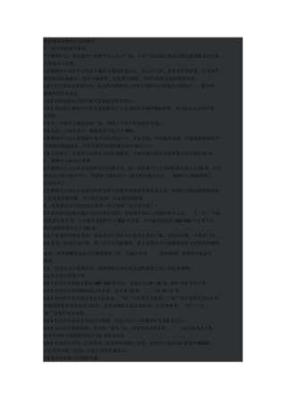 商业建筑规划设计控制要点