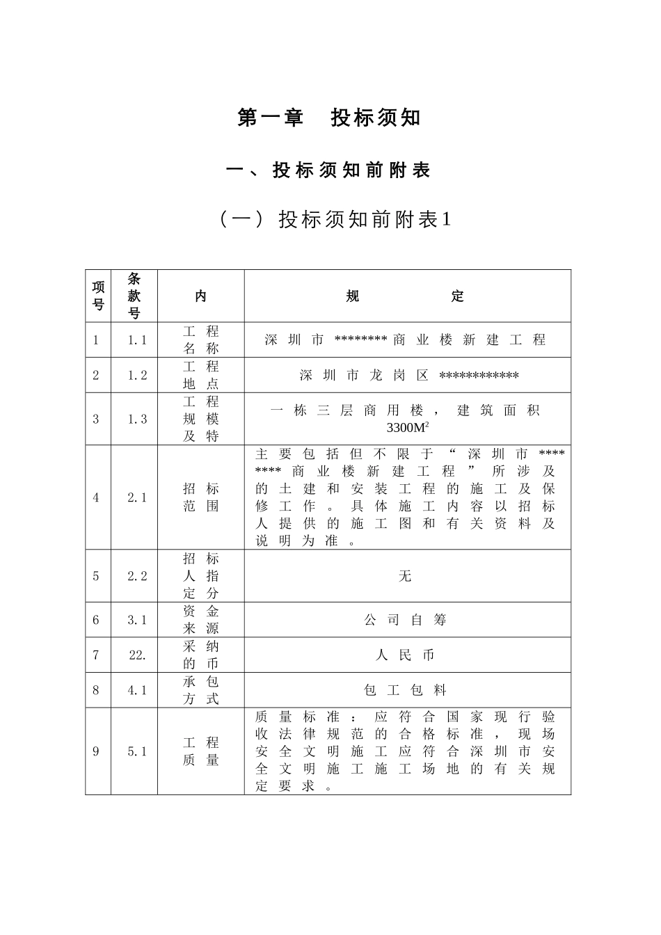 商业楼建设工程招标文件_第3页