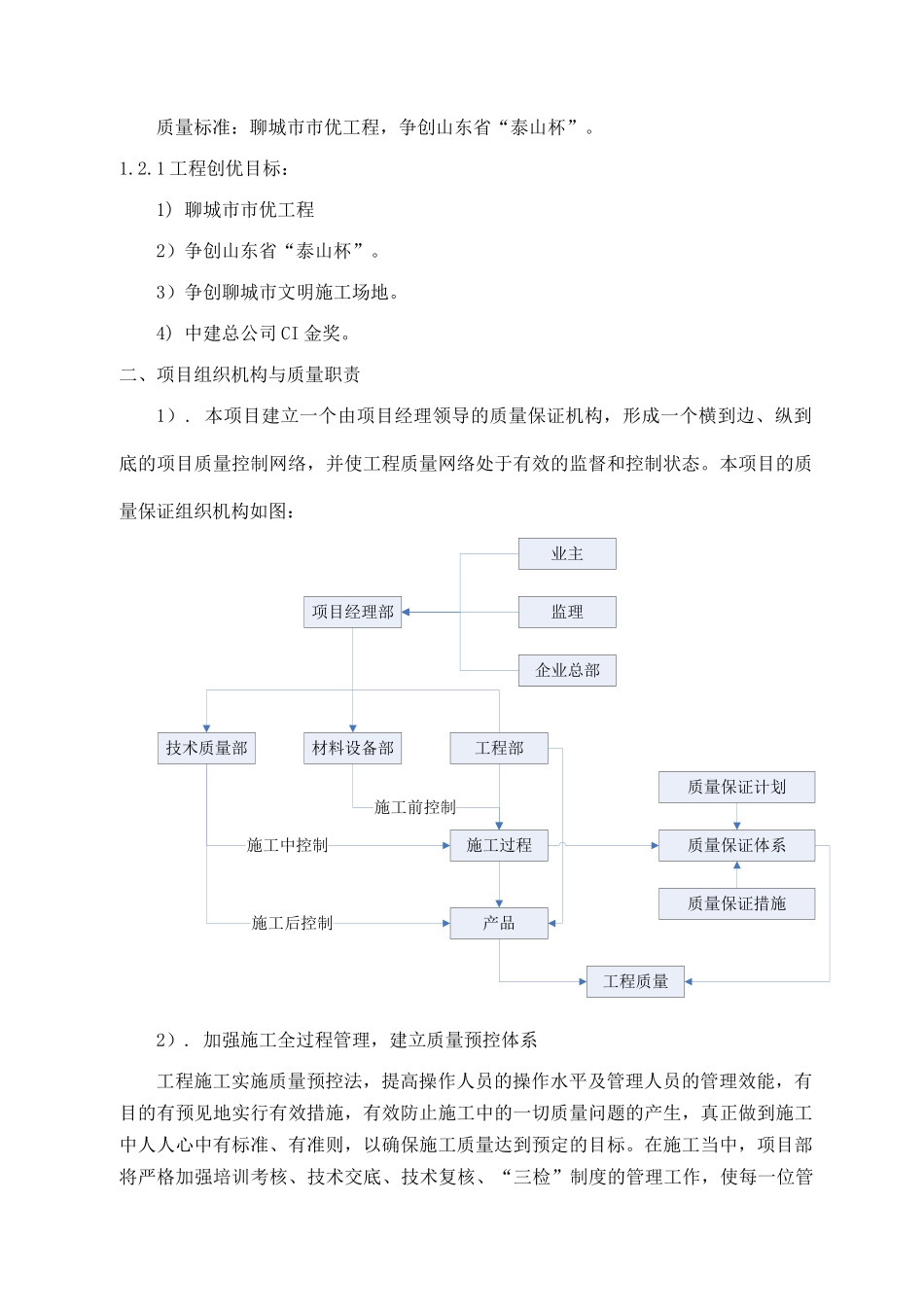 商业综合楼质量创优策划方案_第3页