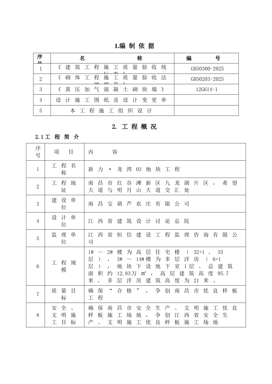 商住楼及地下室工程二次结构施工方案_第3页