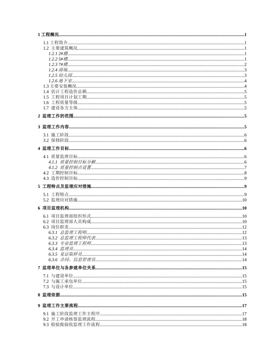 商品住宅小区装饰工程监理规划_第2页