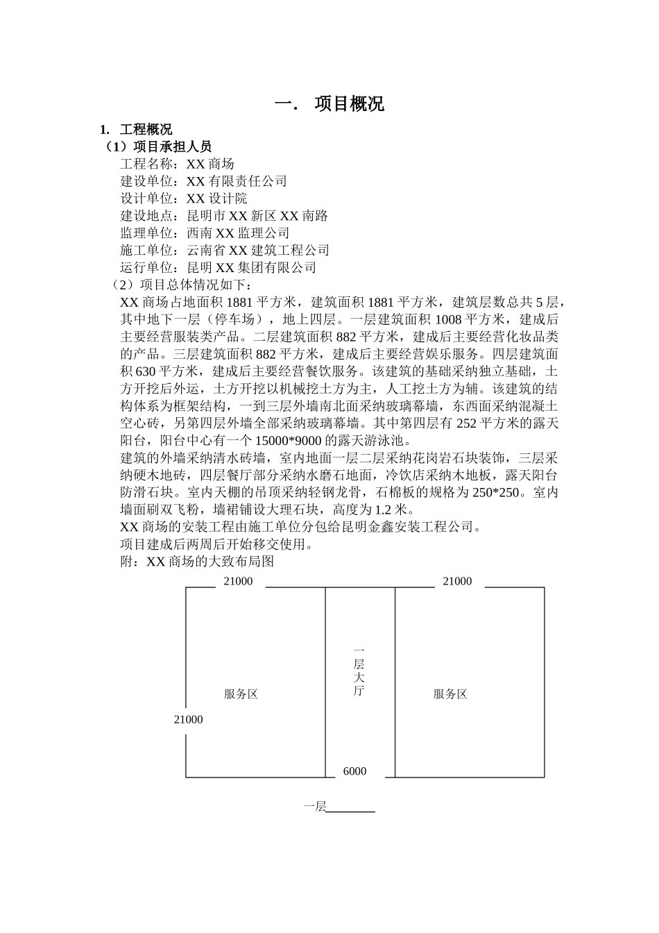 商场工程项目管理实施规划_第2页