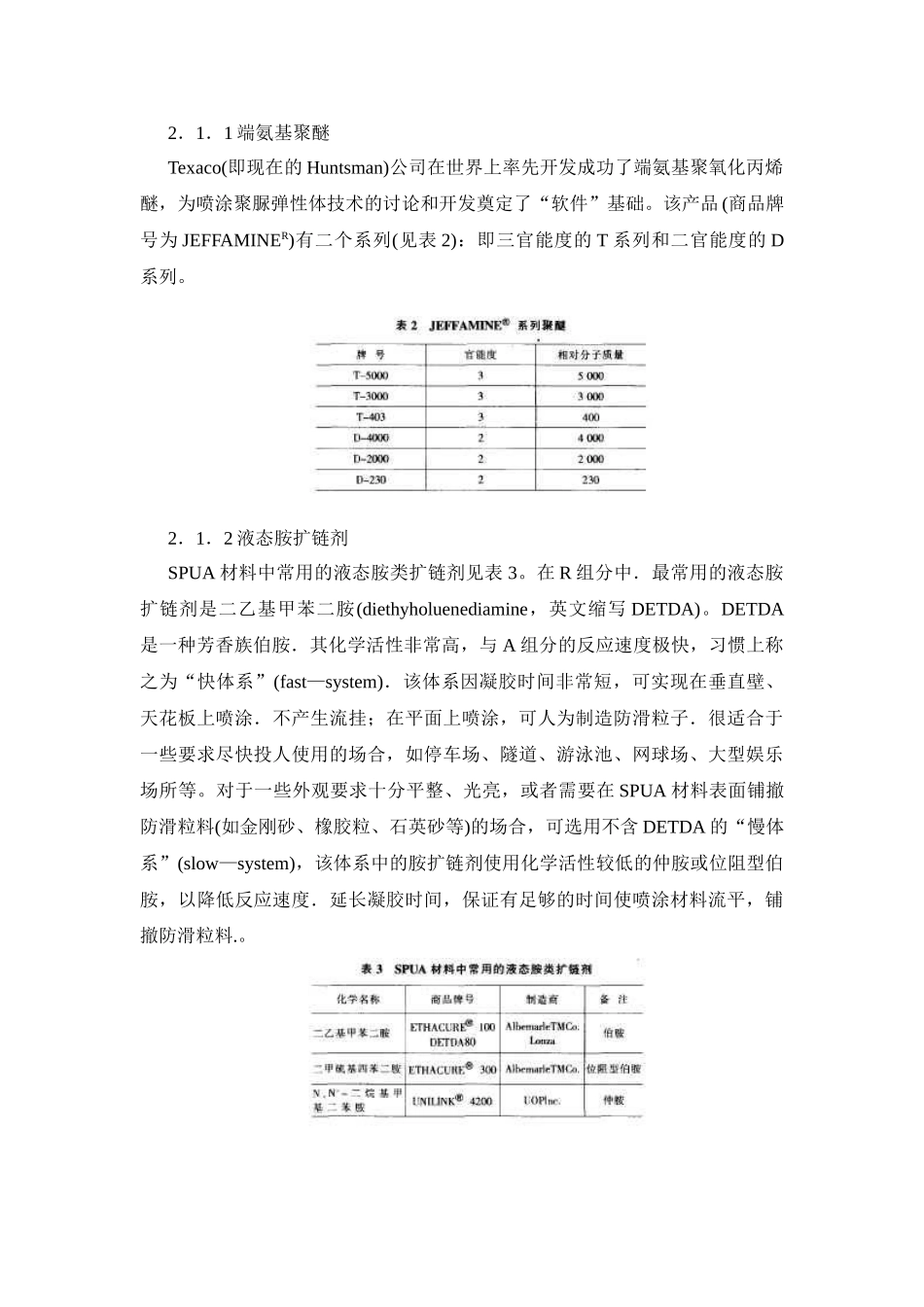 喷涂聚脲弹性体技术及其应用_第2页