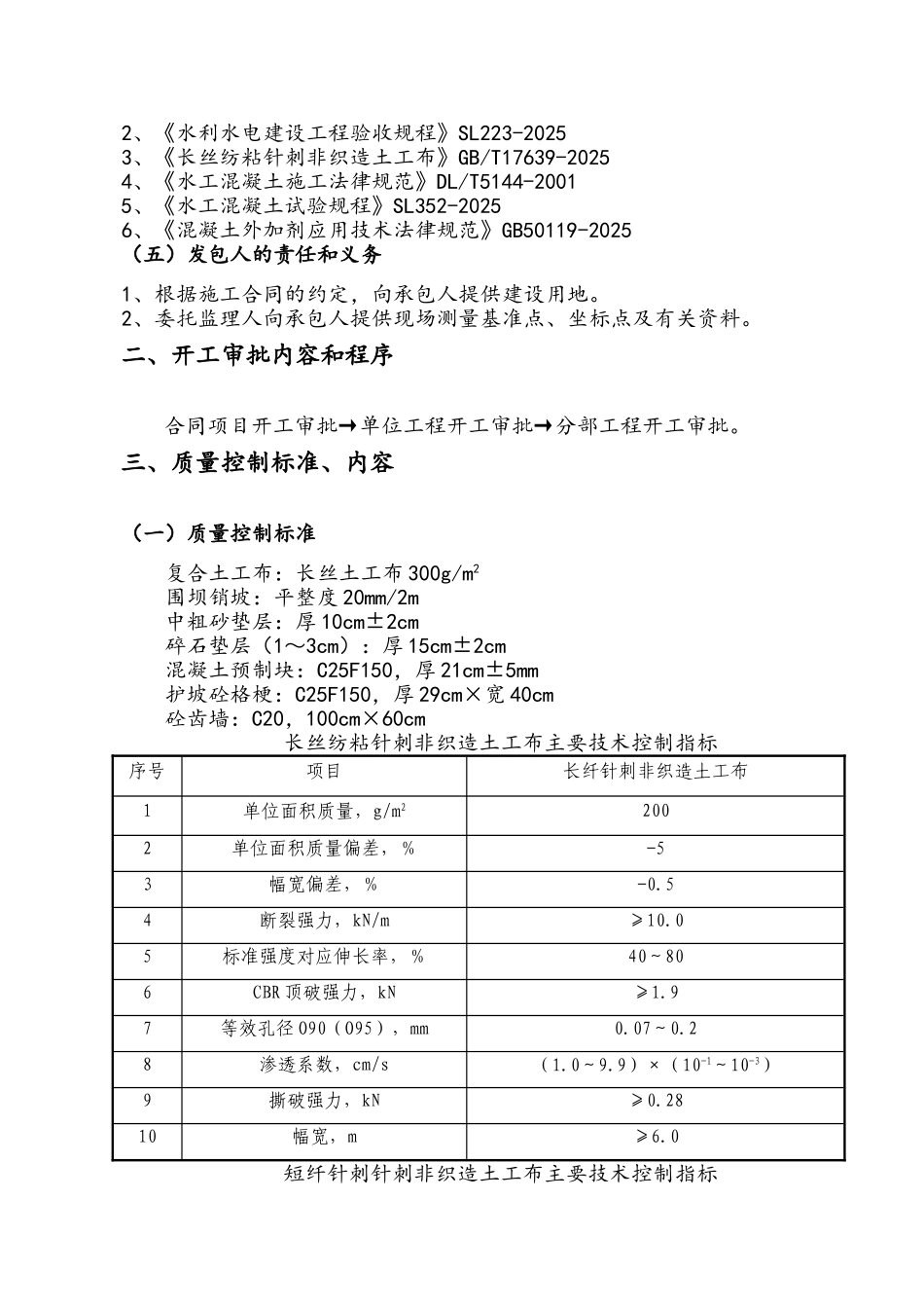 围坝护坡工程质量控制监理实施细则_第2页