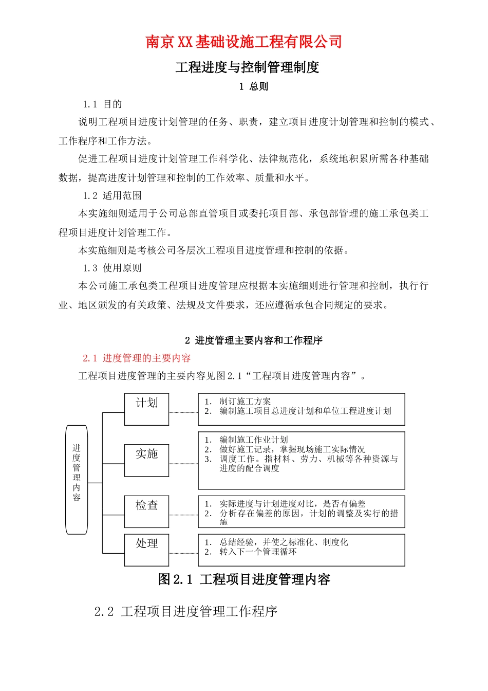 国企地产工程进度与控制管理制度_第1页