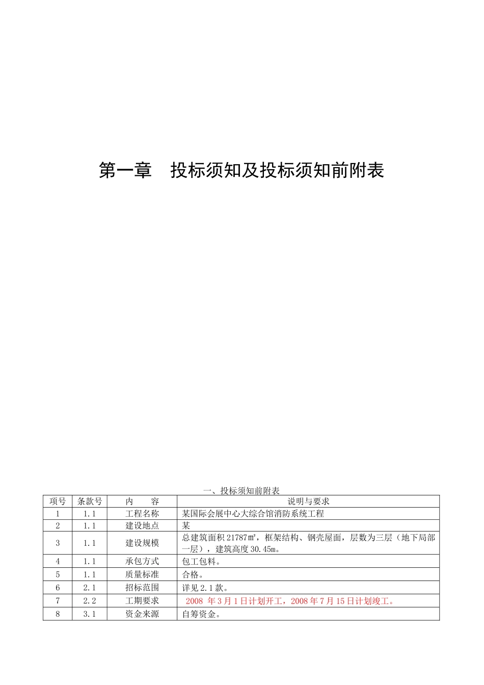 国际会展中心大综合馆项目消防系统工程施工招标文件_第3页