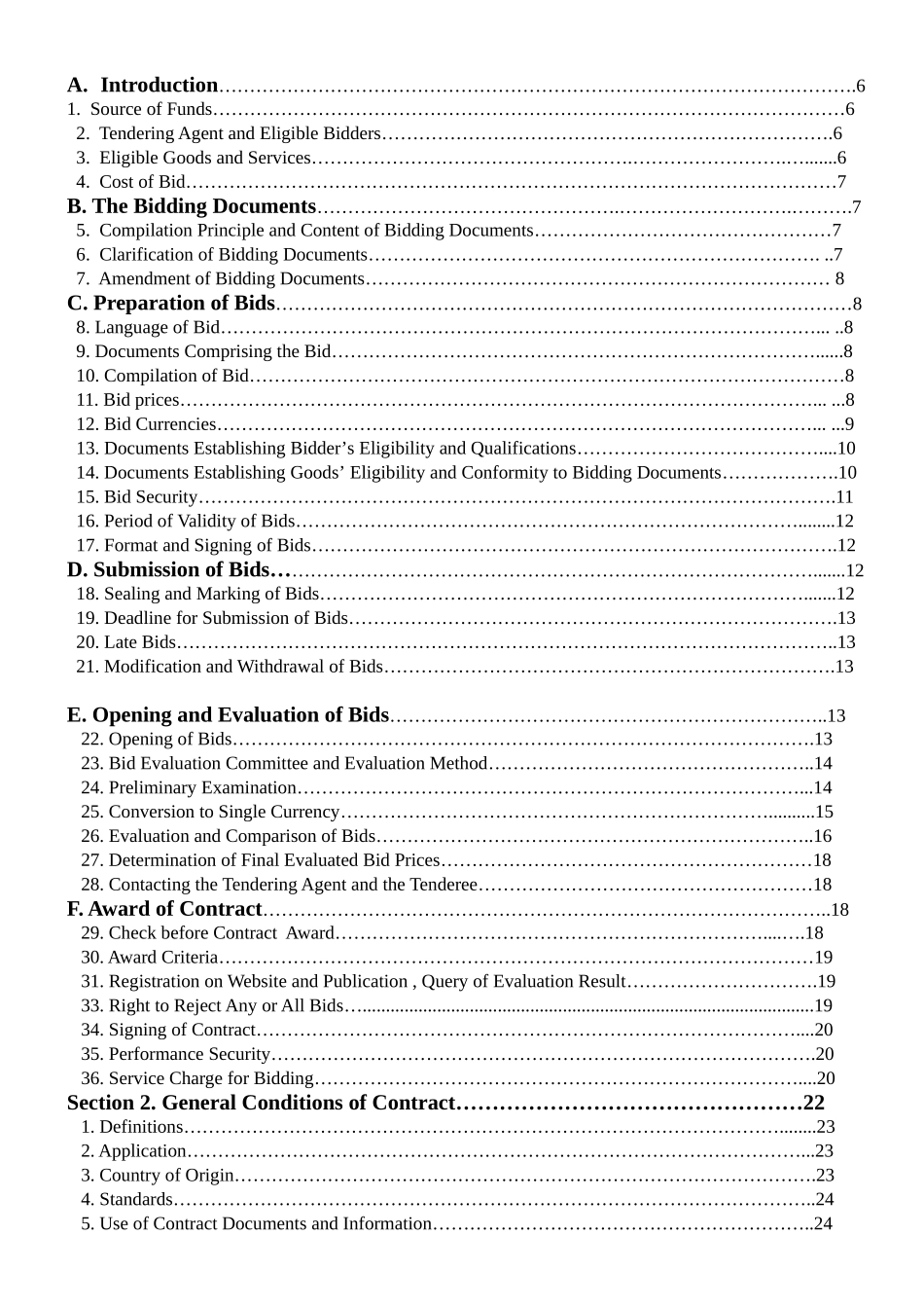 国际竞争性招标文件英文版2025年第一册_第2页