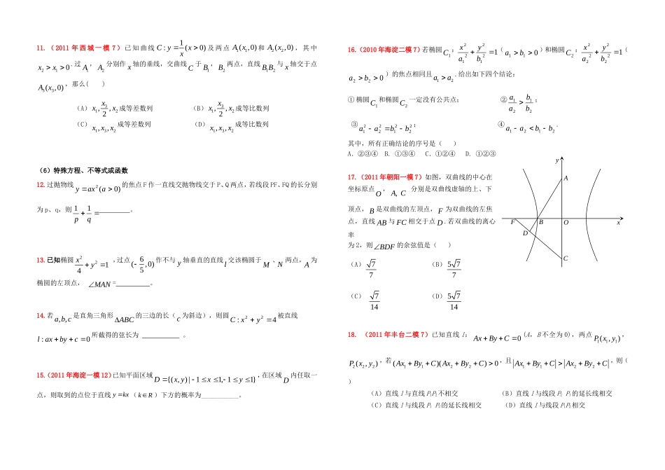 高中数学 “一般问题特殊化思想”专题（学生用）素材_第2页