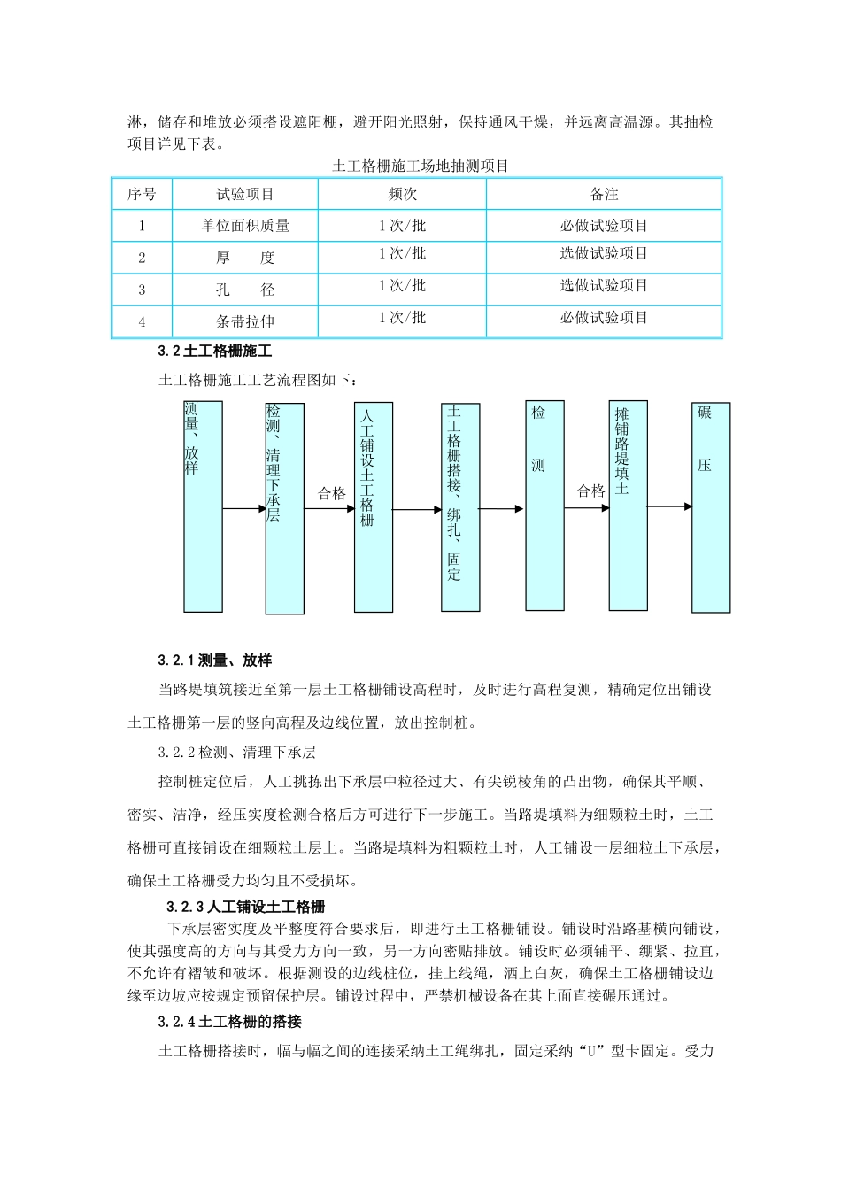 土工格栅保温板施工技术_第3页