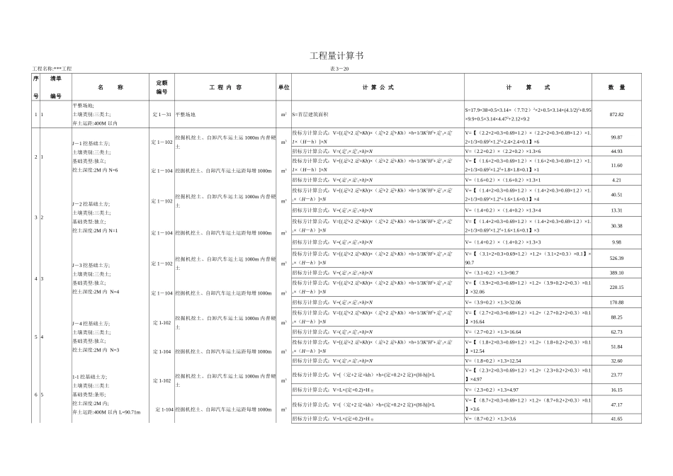土建专业工程量计算_第2页