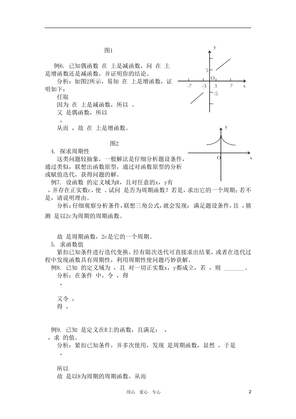 高中数学 抽象函数中常考的问题分类解析素材 新人教版_第2页
