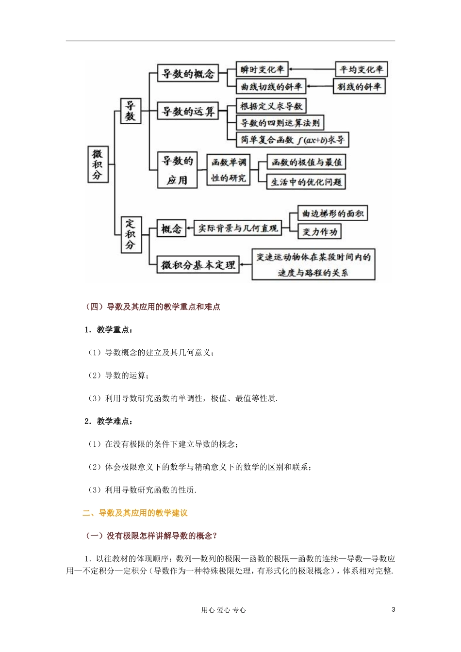 高中数学 导数及其应用 教学研究_第3页