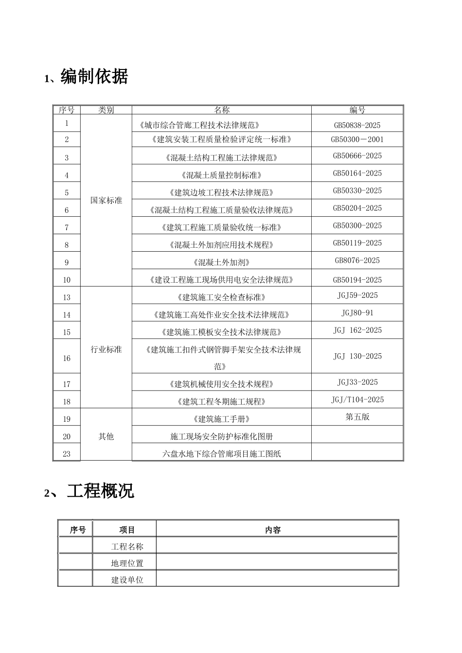 地下综合管廊PPP项目模板工程专项施工方案_第3页