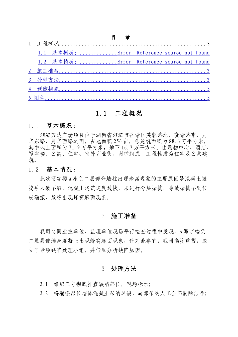 地块墙身缺陷处理专项施工方案_第2页