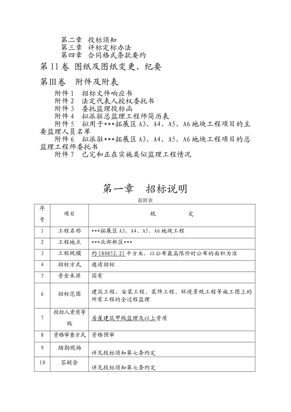 地块工程建设监理单位招标文件_第2页