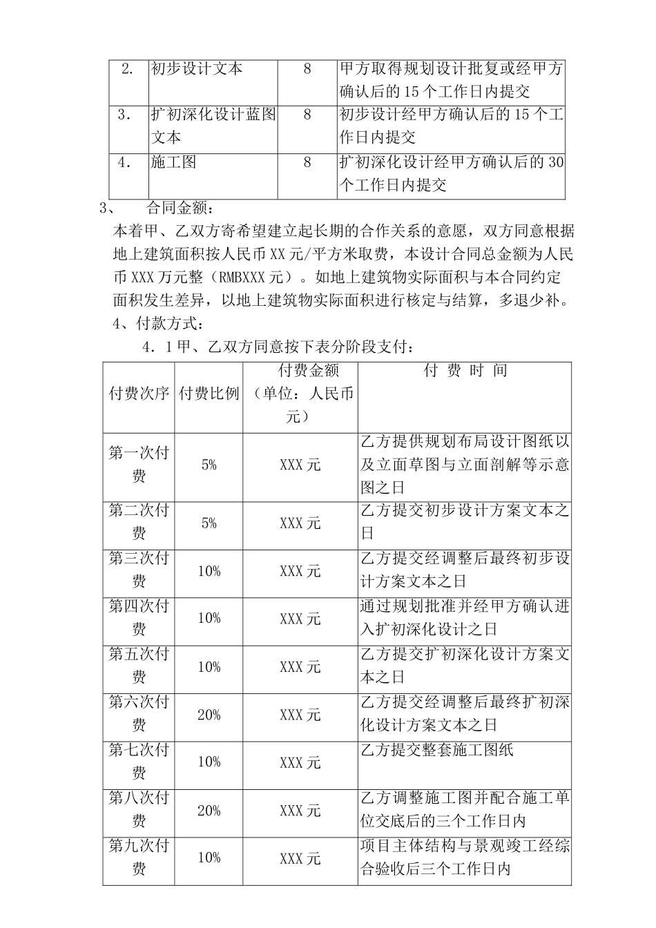 地块改造项目设计合同_第3页