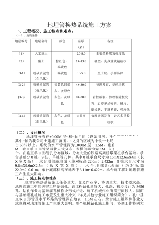 地埋管换热系统施工方案f