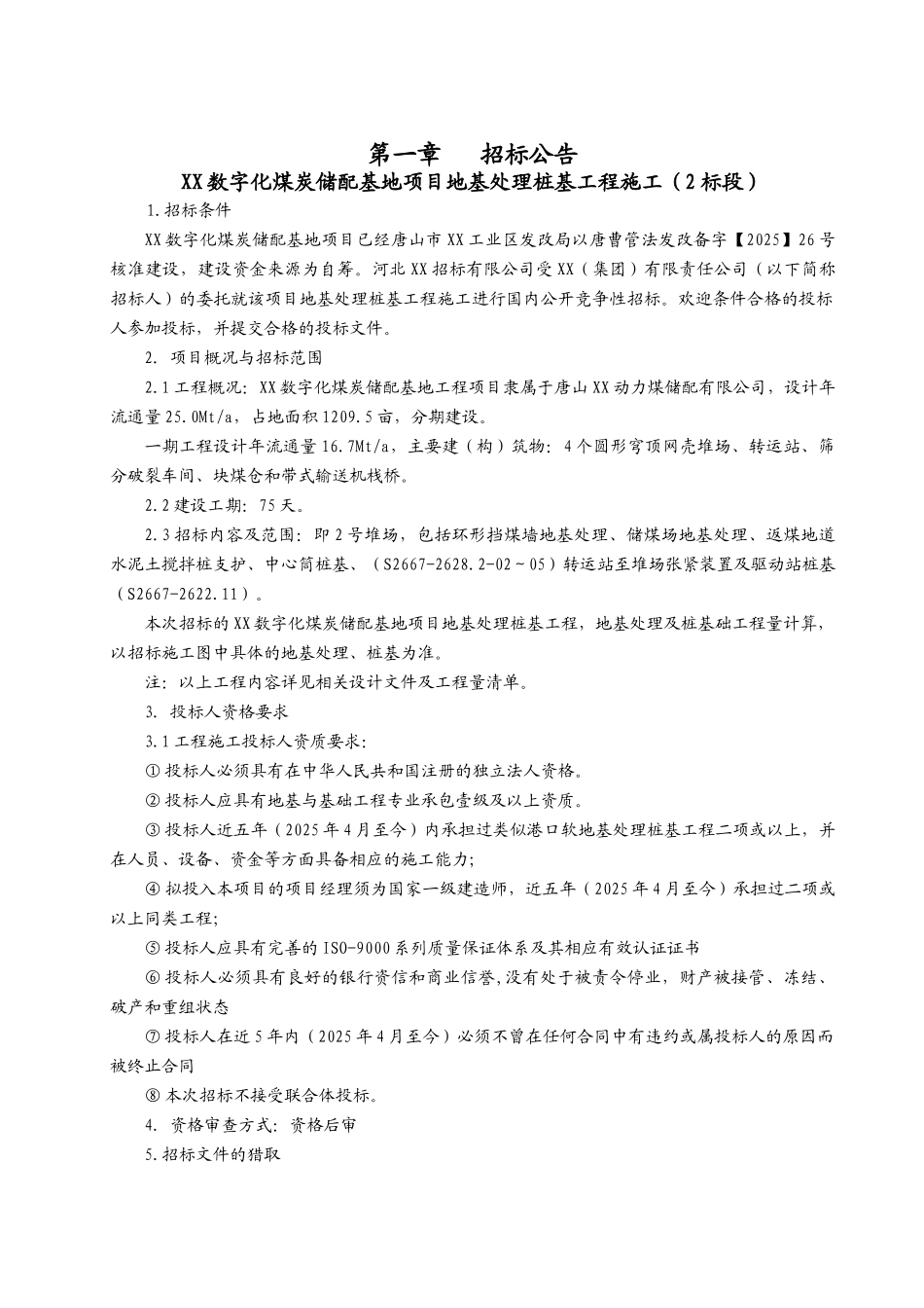 地基处理桩基工程施工招标文件_第3页