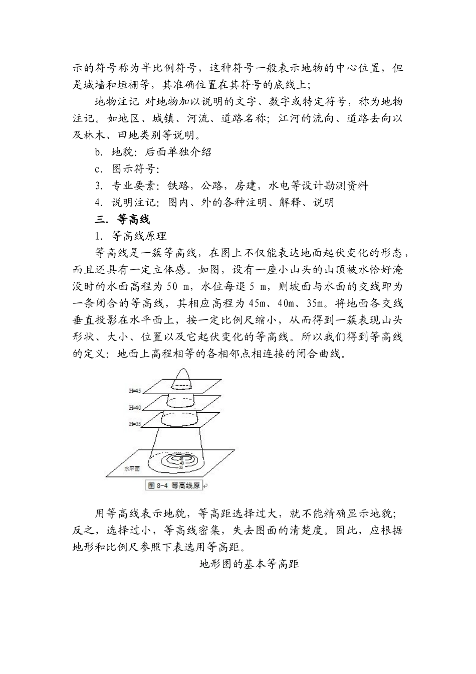 地形图基本知识及大比例尺地形图测绘_第3页