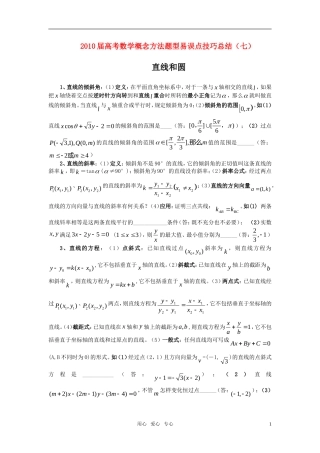 高中数学 8圆锥曲线素材（1） 新人教版