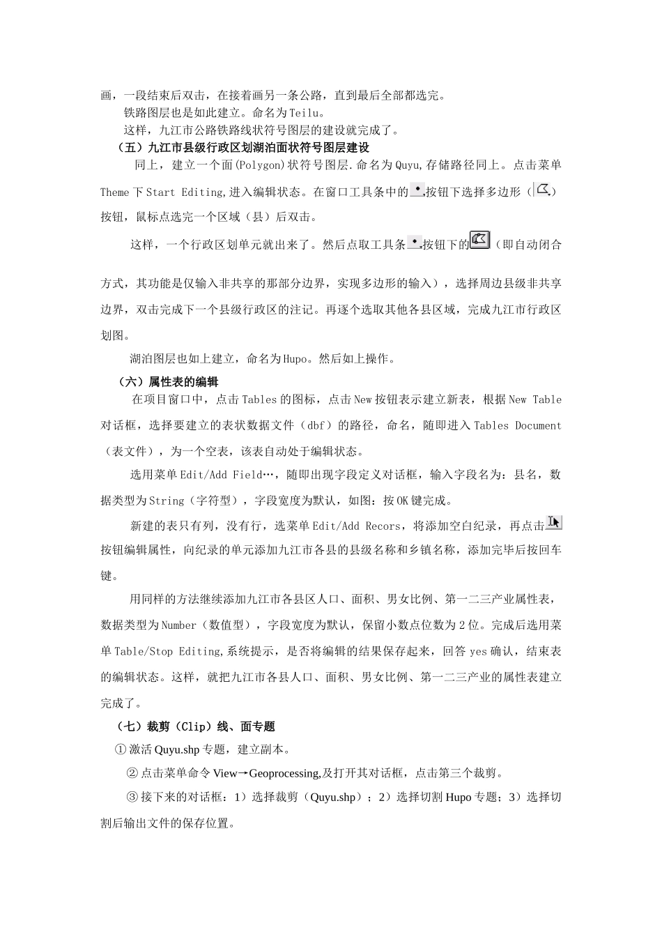 地理信息系统实验报告_第2页