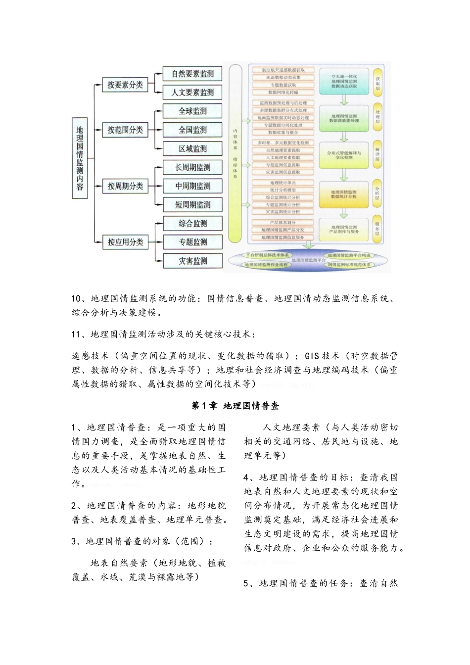 地理国情监测复习_第2页