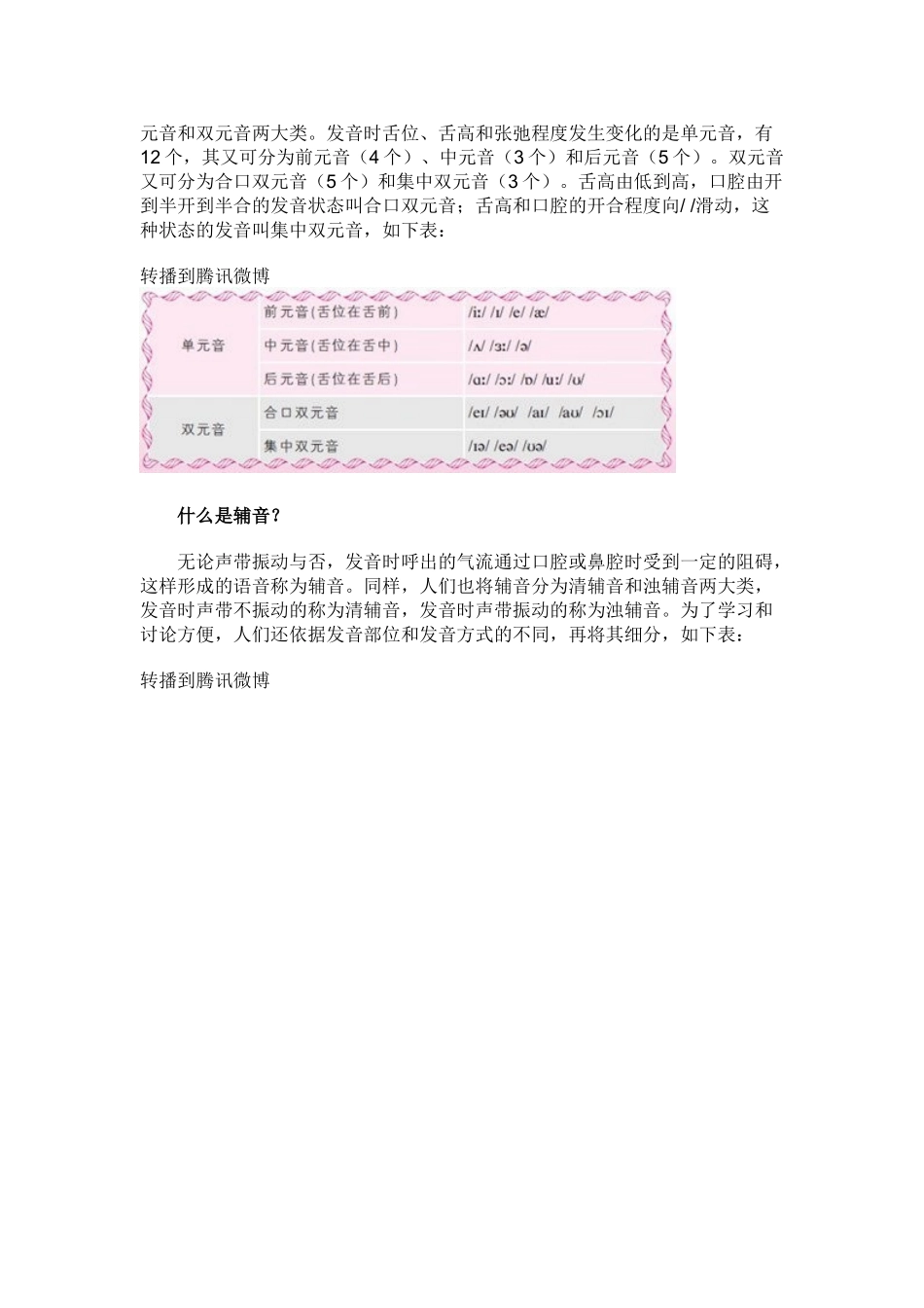 地道英语音标26个字母及其发音_第2页