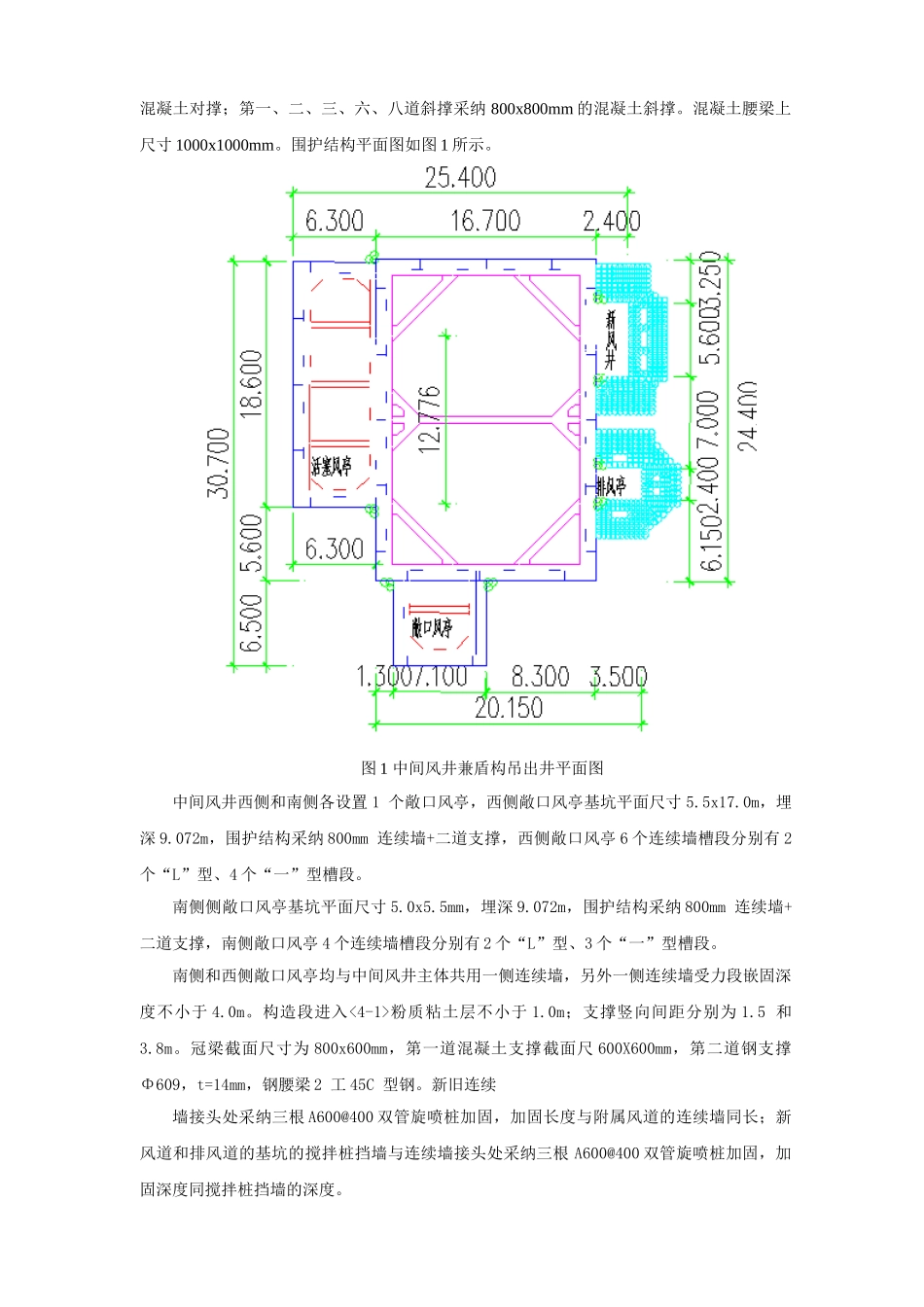 地铁中间风井工程超深地下连续墙施工技术总结_第2页