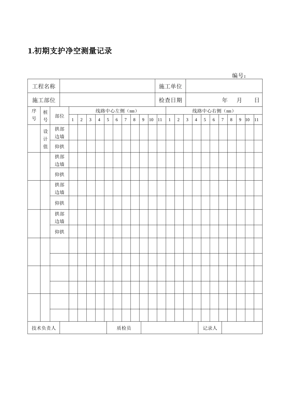 地铁施工记录、隐蔽工程检查记录_第3页