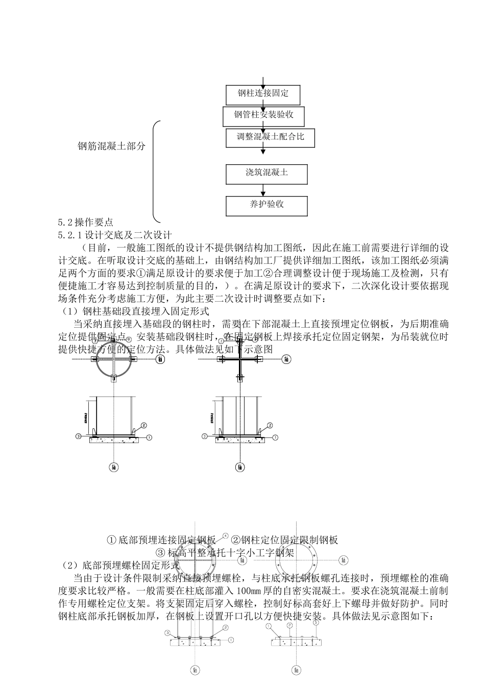 型钢-混凝土劲性柱施工工法_第2页