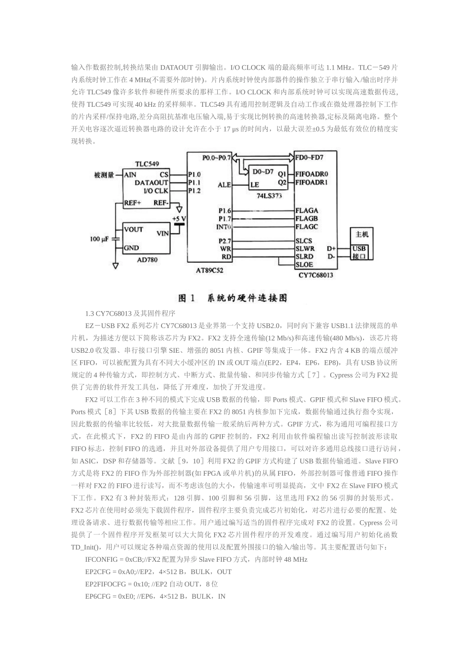 基于单片机和USB接口的数据采集系统设计_第2页