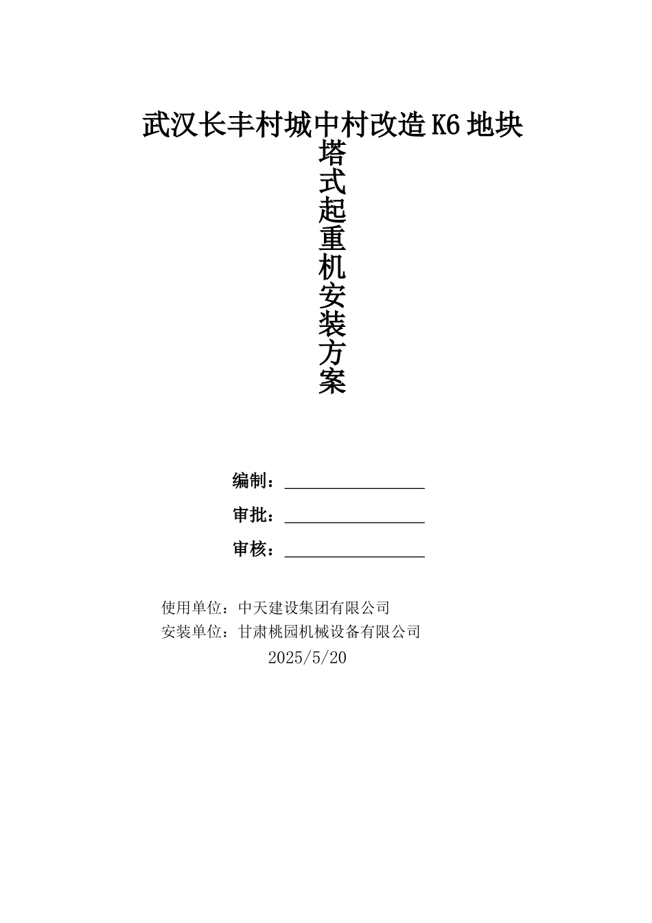 塔吊安装拆除施工方案_第1页